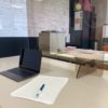 séparation de bureau couleur fumé