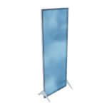 Cloison transparente autoportante verticale – Format 70 x 180 cm