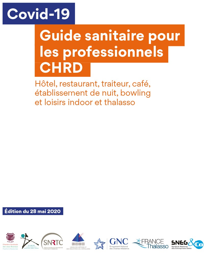 Guide sanitaire pour les professionnels CHRD