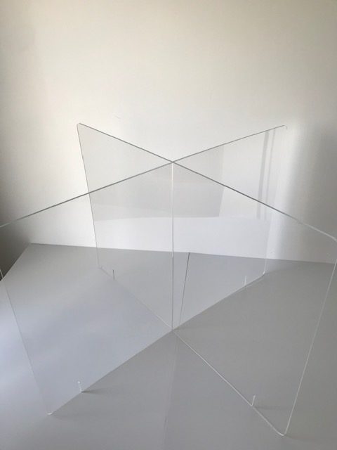 plexiglass table de restaurant